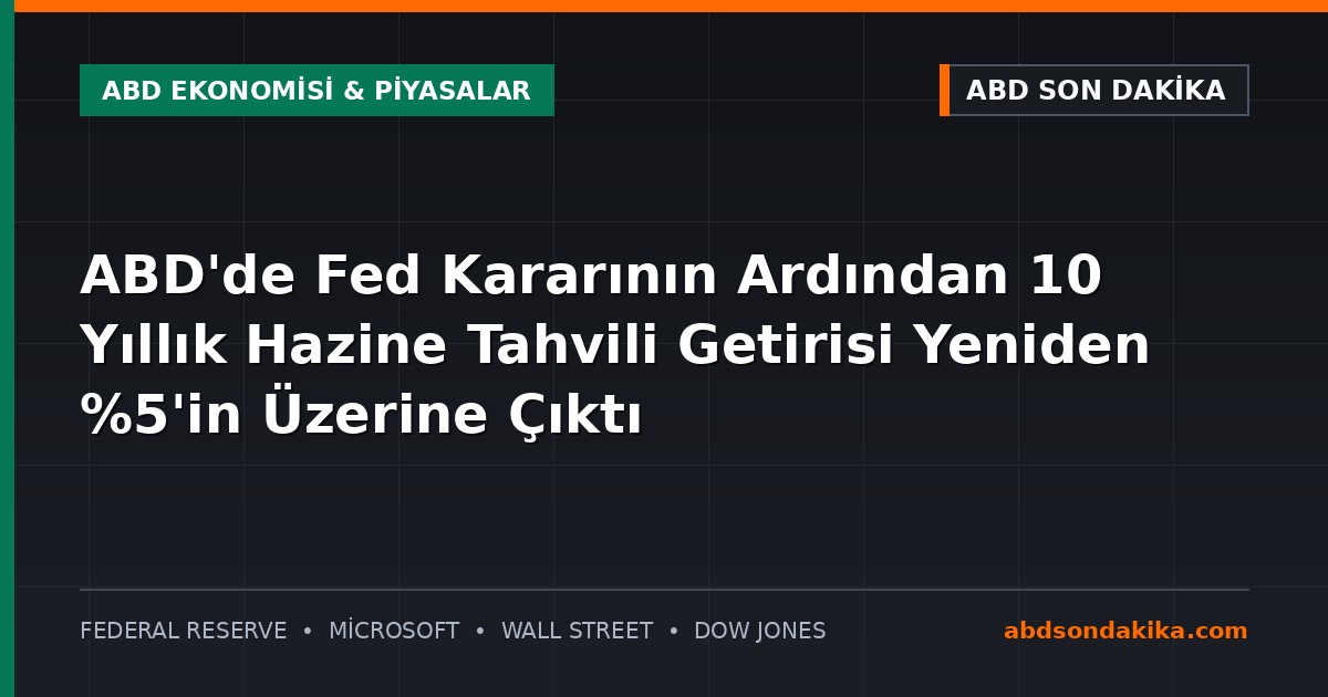 ABD Merkez Bankası Fed binası Washington D.C. ve finans piyasaları
