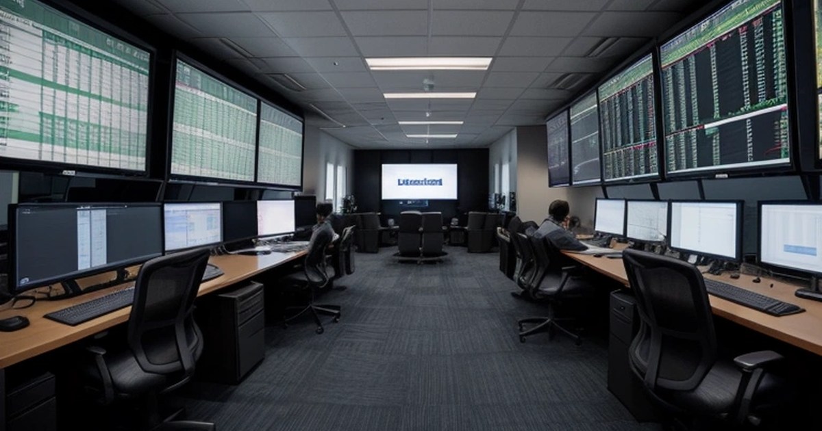 Wall Street borsa ekranları ve finansal grafikler