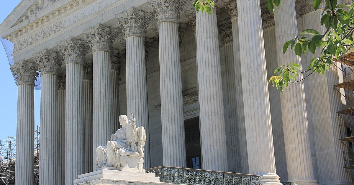 ABD Yüksek Mahkemesi binası Washington D.C.