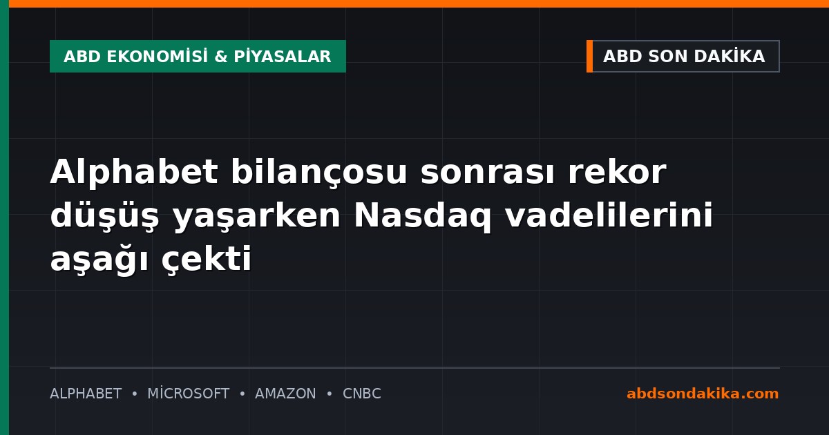 Nasdaq ve Wall Street finans piyasaları genel görünümü
