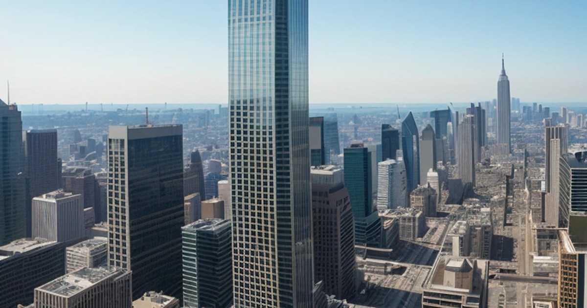 Nasdaq borsası binası ve dijital finansal veriler