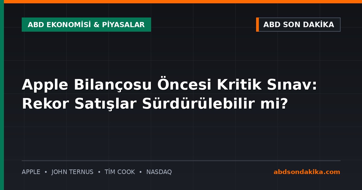 Apple logosu ve teknoloji ürünleri