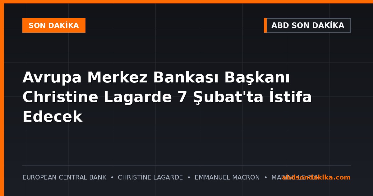 Avrupa Merkez Bankası Başkanı Christine Lagarde basın toplantısında konuşurken