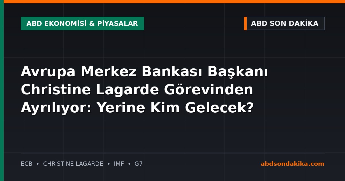 Avrupa Merkez Bankası Başkanı Christine Lagarde basın toplantısında