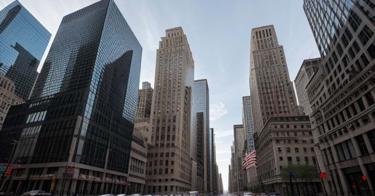 Wall Street borsa ekranları ve finans piyasalarındaki düşüşü simgeleyen grafikler
