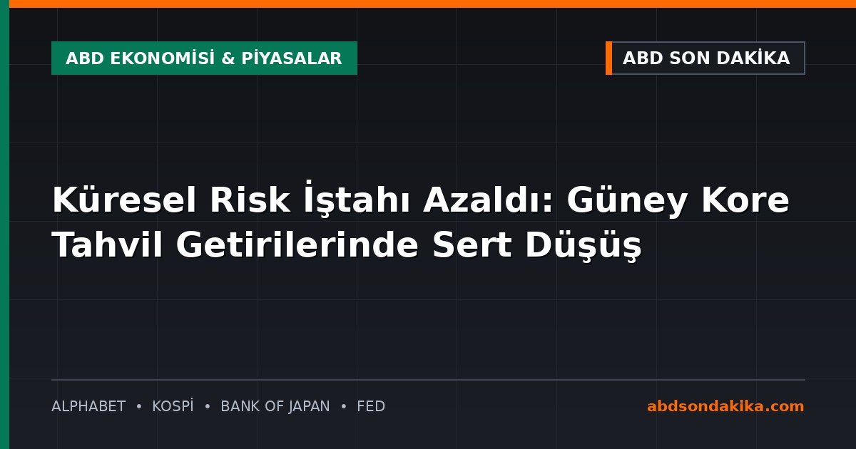 Seul'deki finans merkezinde borsa ekranları