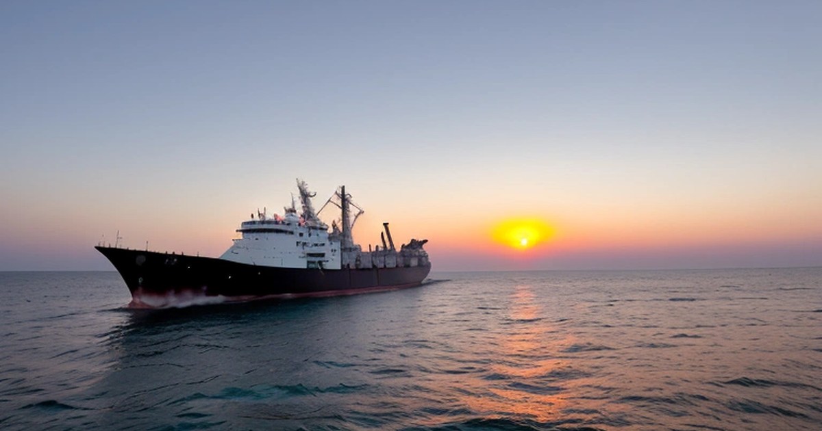 Hürmüz Boğazı'nda seyreden büyük bir ham petrol tankeri ve küresel deniz taşımacılığı