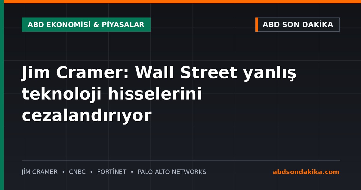 Jim Cramer CNBC stüdyosunda Mad Money programını sunarken