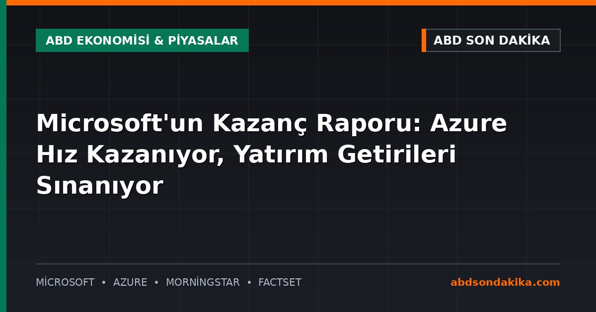 Microsoft genel merkez binası ve teknoloji altyapısı
