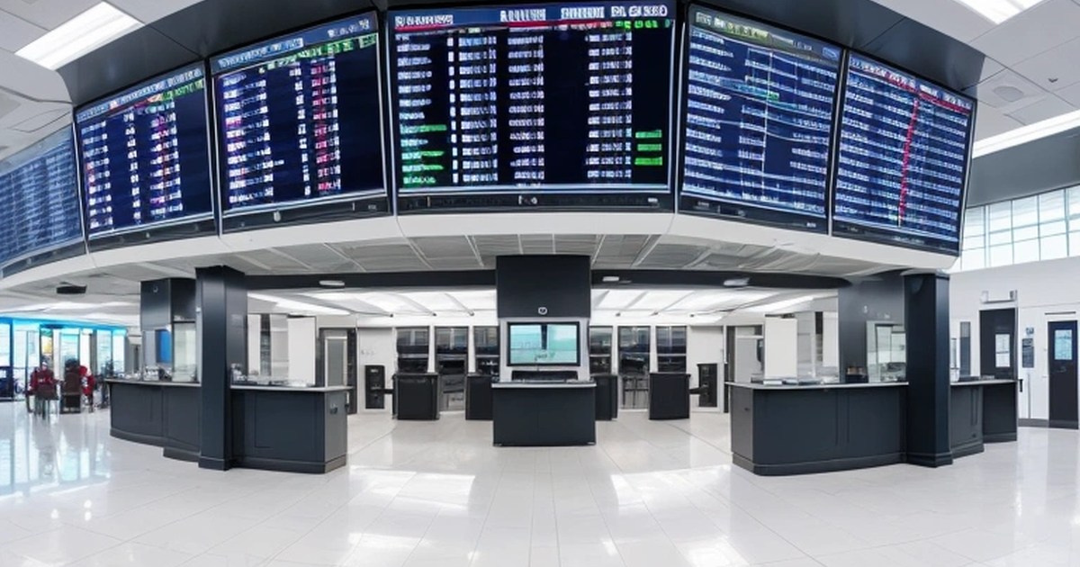 Wall Street borsa binası ve finansal grafik ekranları