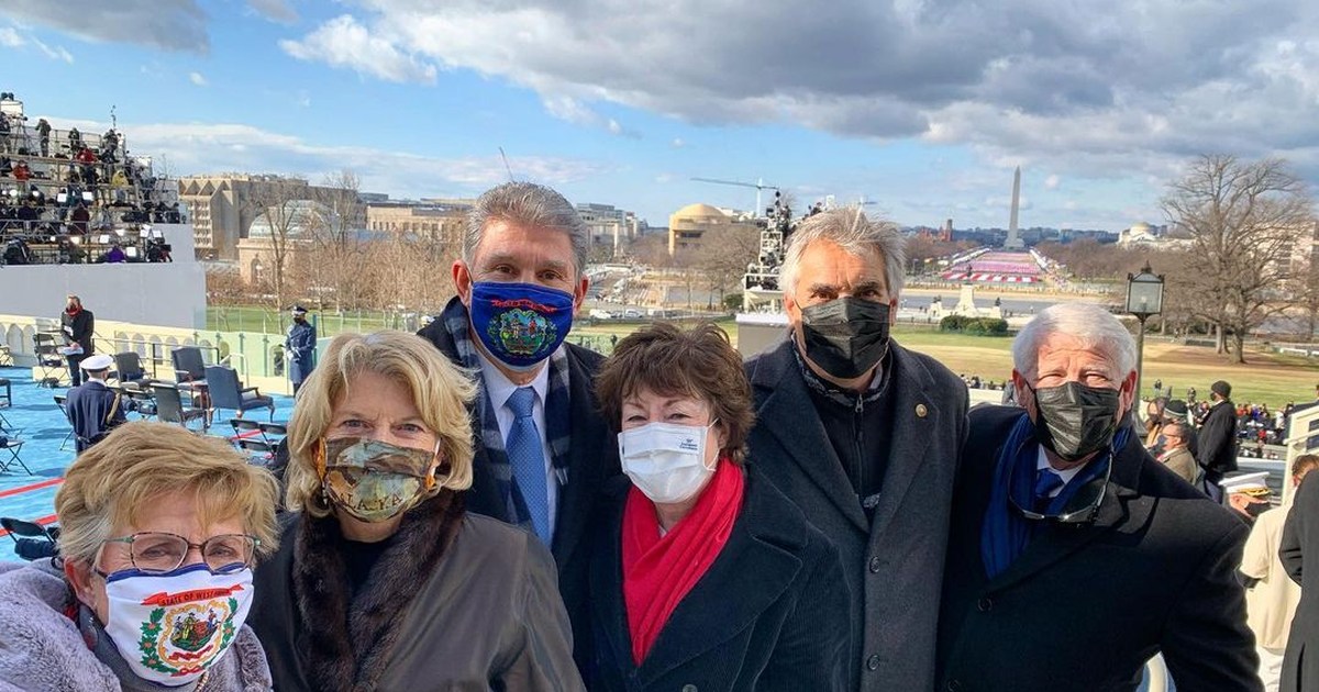 Alaska Senatörü Lisa Murkowski, Washington'daki Capitol binasında.