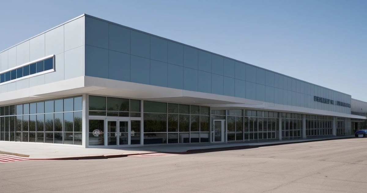 Walmart mağazası dış görünümü ve alışveriş yapan müşteriler