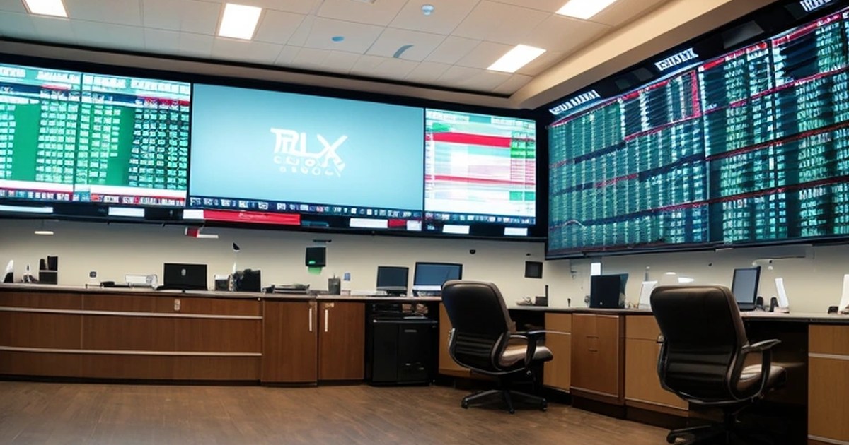 Wall Street borsa ekranları ve teknoloji hisseleri grafik analizi